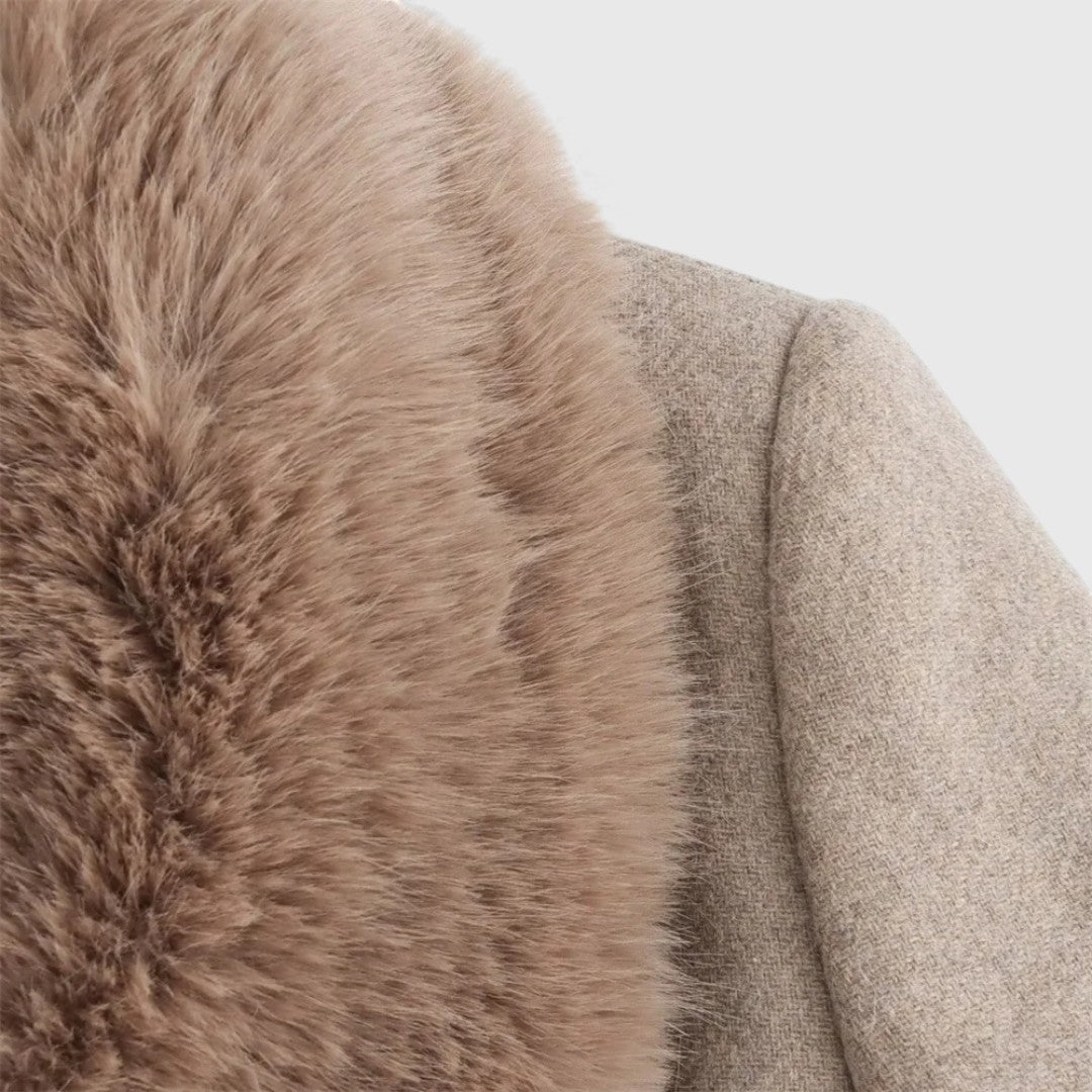 Evelyn – Belted Winter Coat