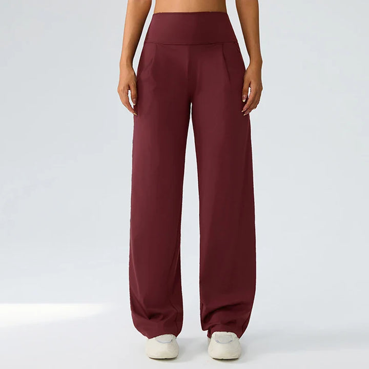 Joica | high-waisted wide trousers