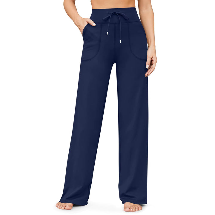 Nova | High Waist Wide Leg Trousers