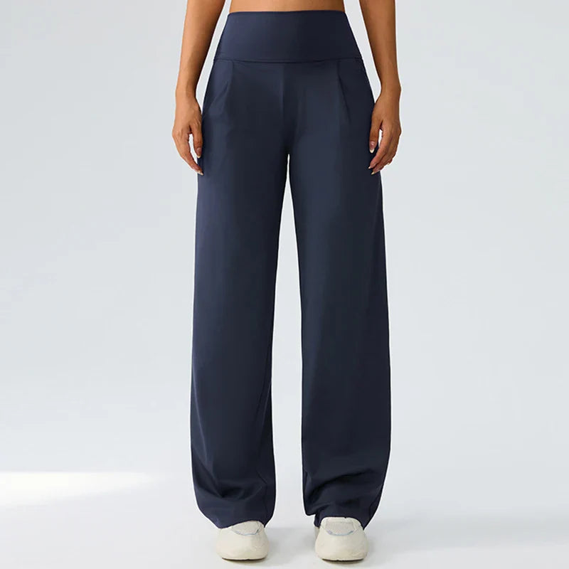 Joica | high-waisted wide trousers