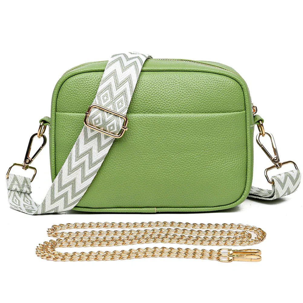 Emma & Lilly| Fins Leather Shoulder Bag
