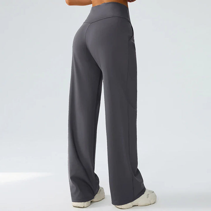 Joica | high-waisted wide trousers