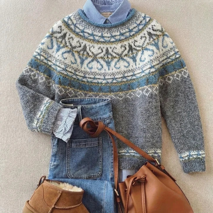 Ciara | Heritage Nordic Knit Sweater