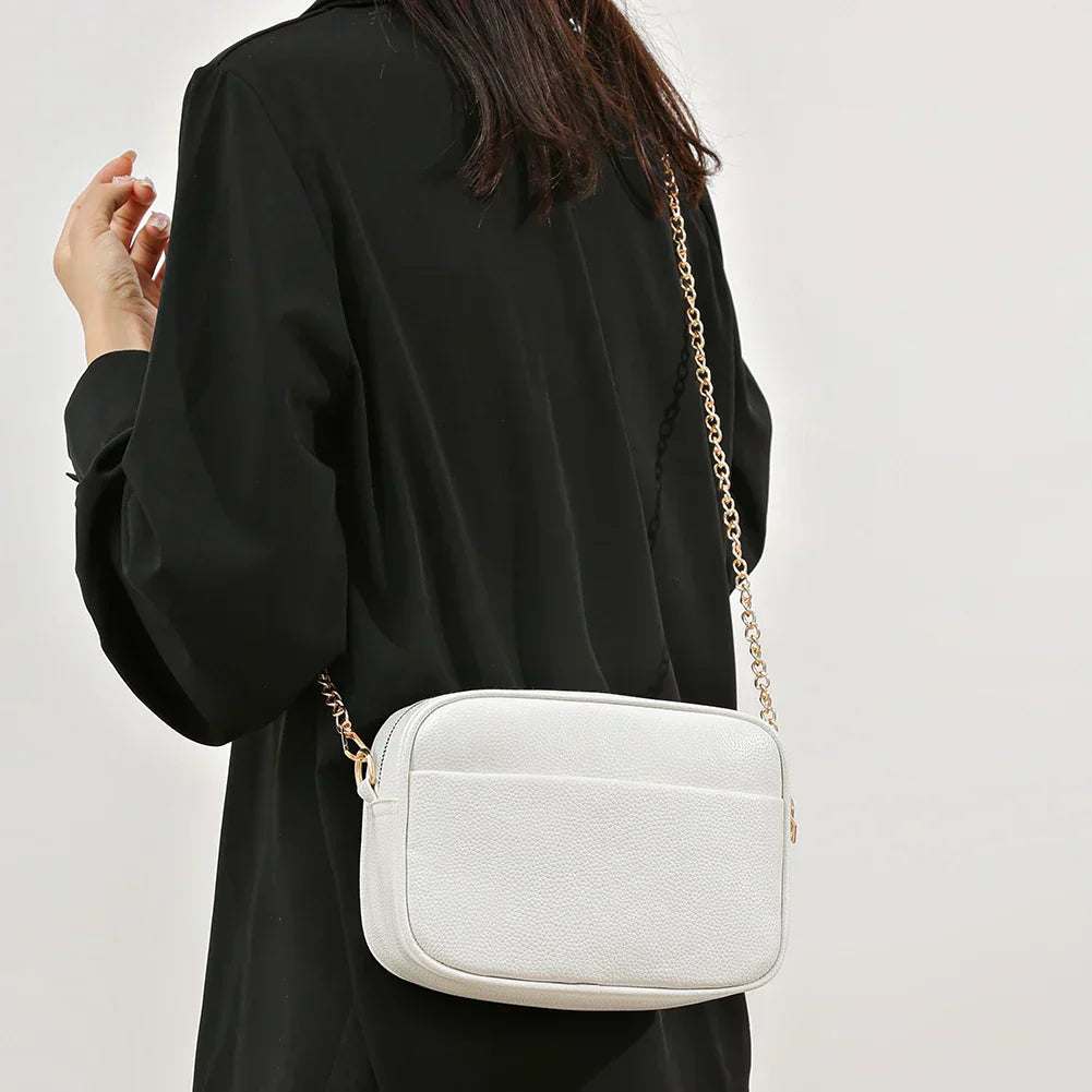 Emma & Lilly| Fins Leather Shoulder Bag