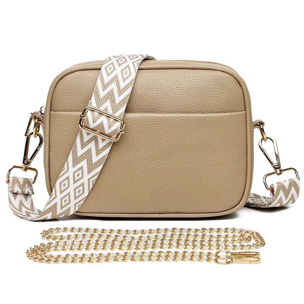 Emma & Lilly| Fins Leather Shoulder Bag
