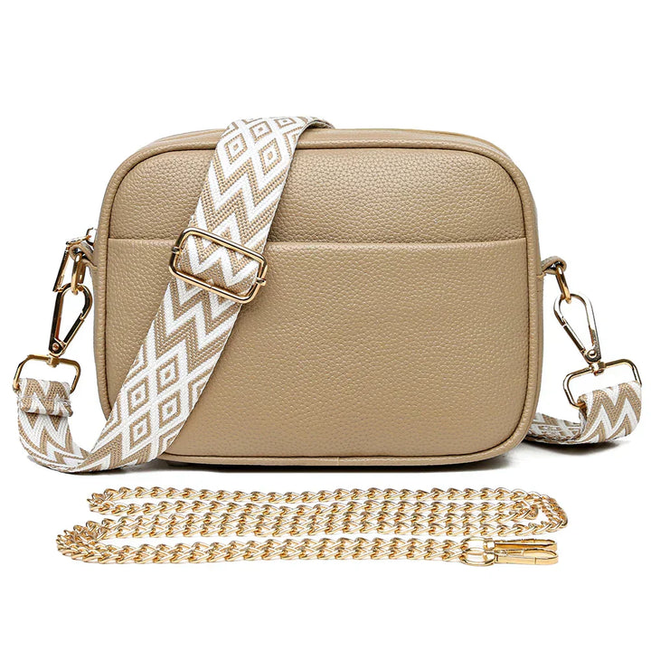 Emma & Lilly| Fins Leather Shoulder Bag