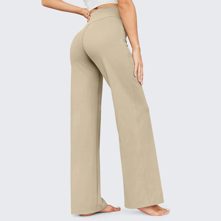 Nova | High Waist Wide Leg Trousers