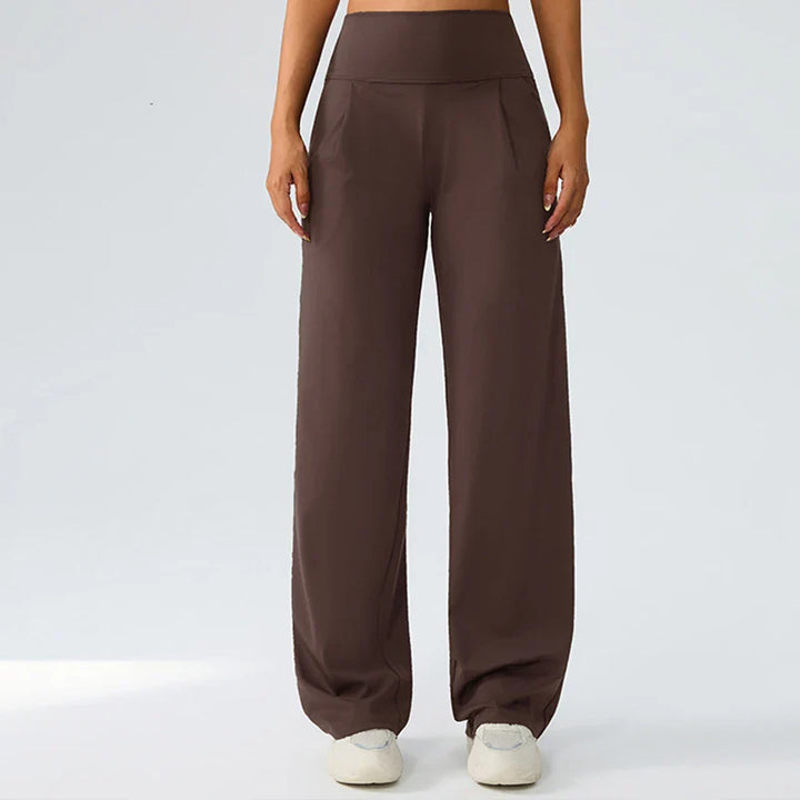 Joica | high-waisted wide trousers