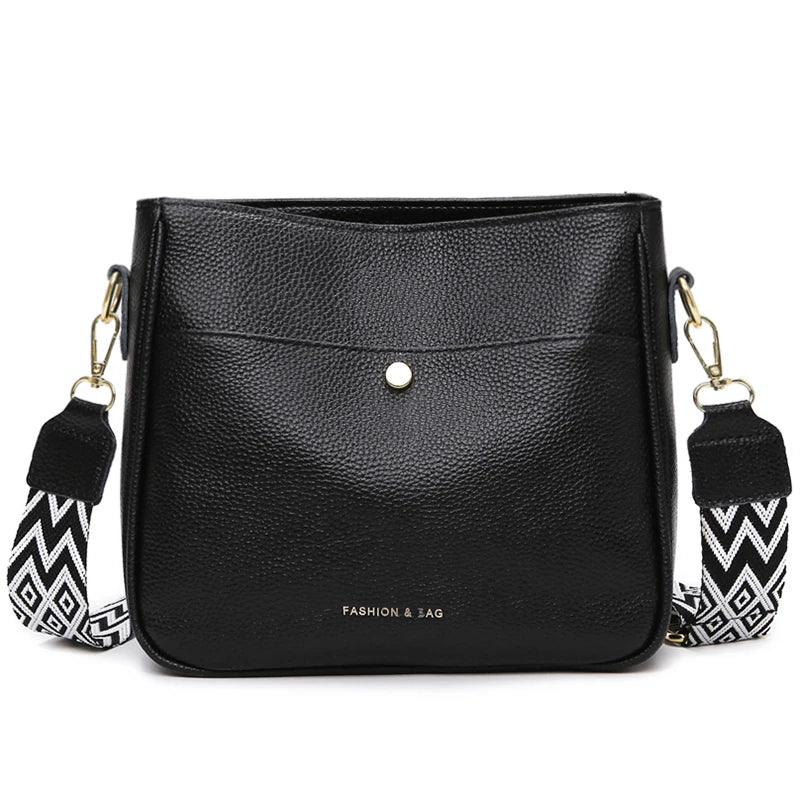 Juliet | Finely Stitched Leather Shoulder Bag