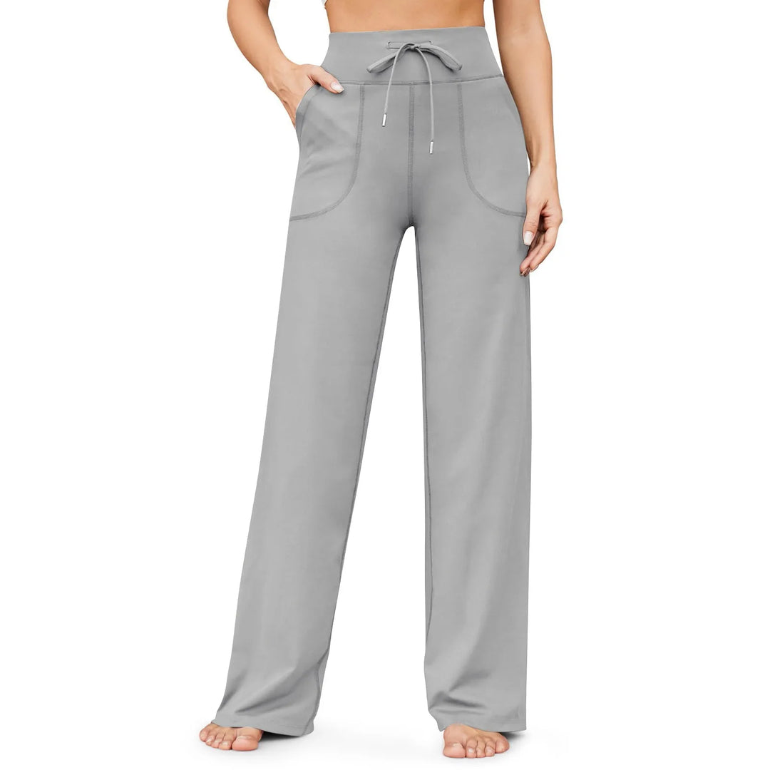 Nova | High Waist Wide Leg Trousers