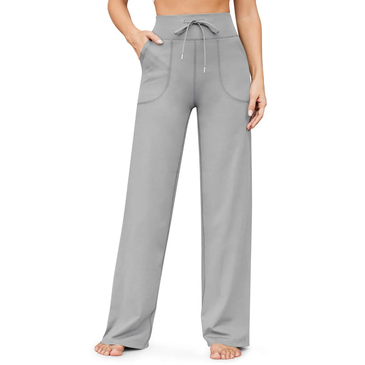Nova | High Waist Wide Leg Trousers