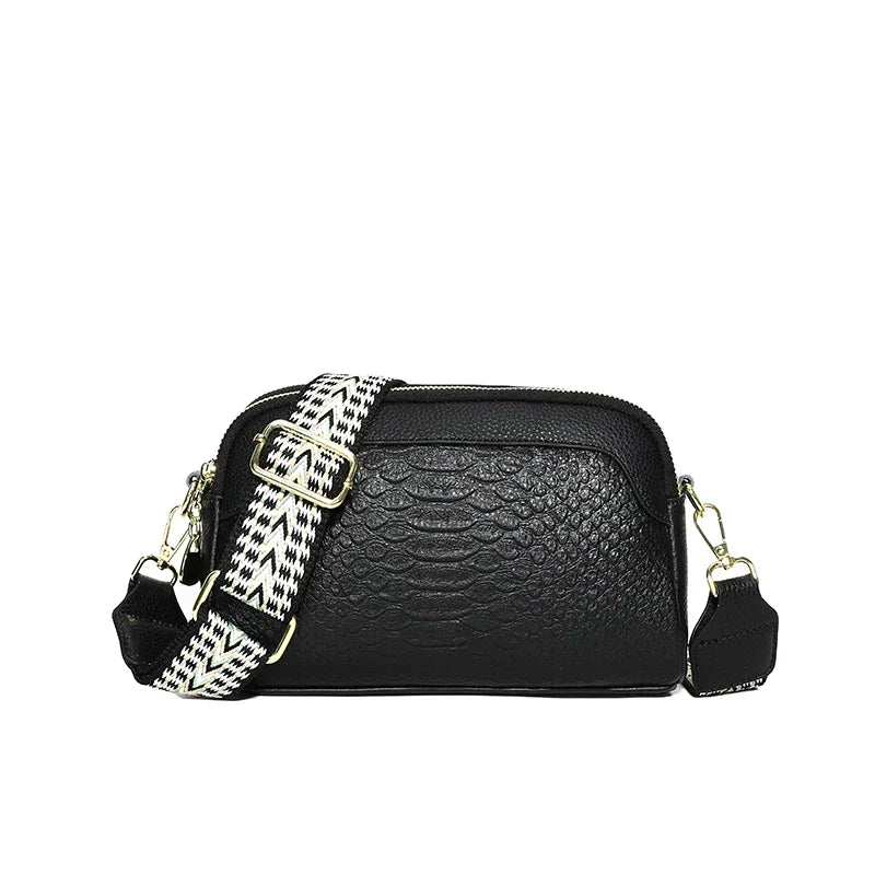 Amara | Refined Leather Shoulder Bag