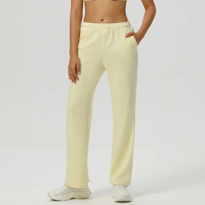Hana | Mid Waist Jogging Pants