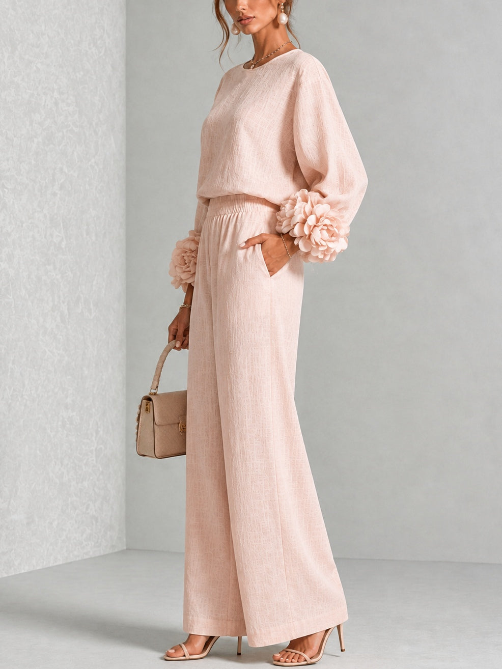ROSALIE™ FLORAL CUFF TWO-PIECE SET