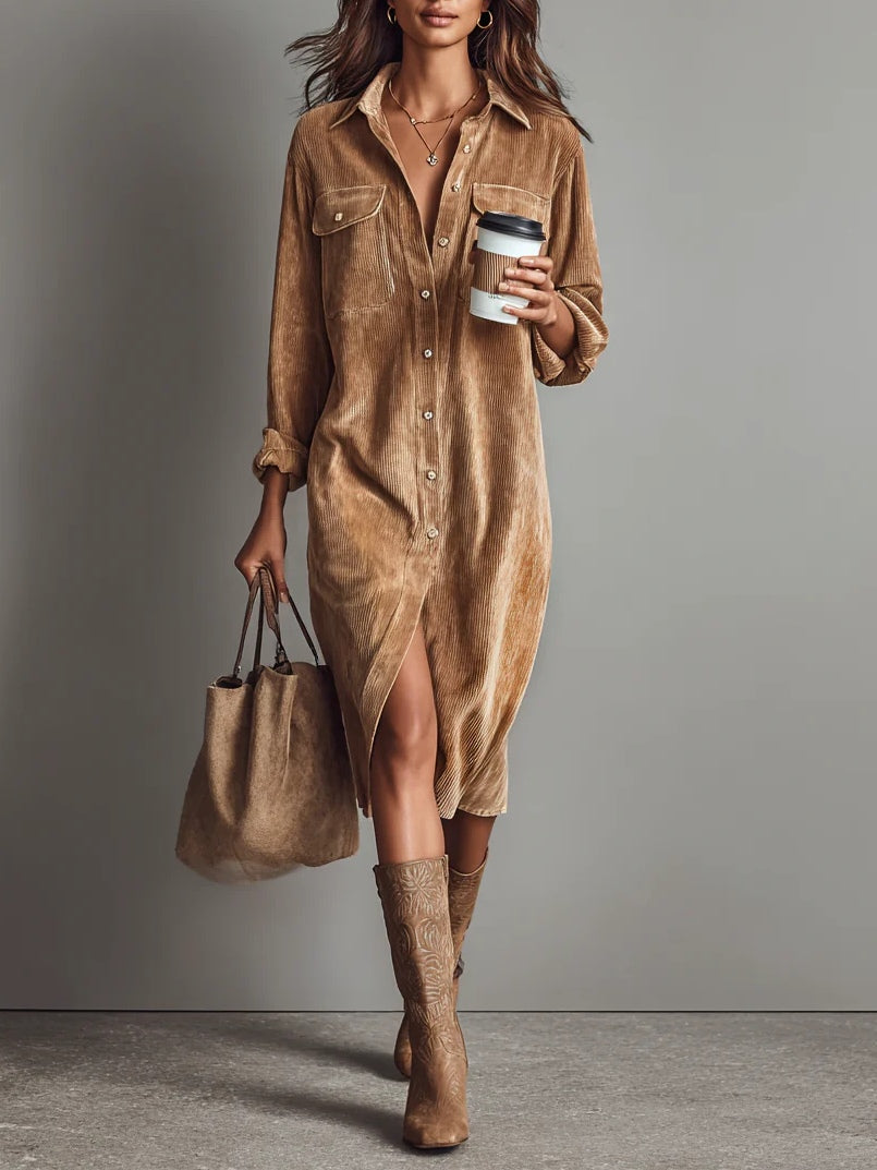 Lunori™ | Chic Casual Dress with a Comfortable Fit