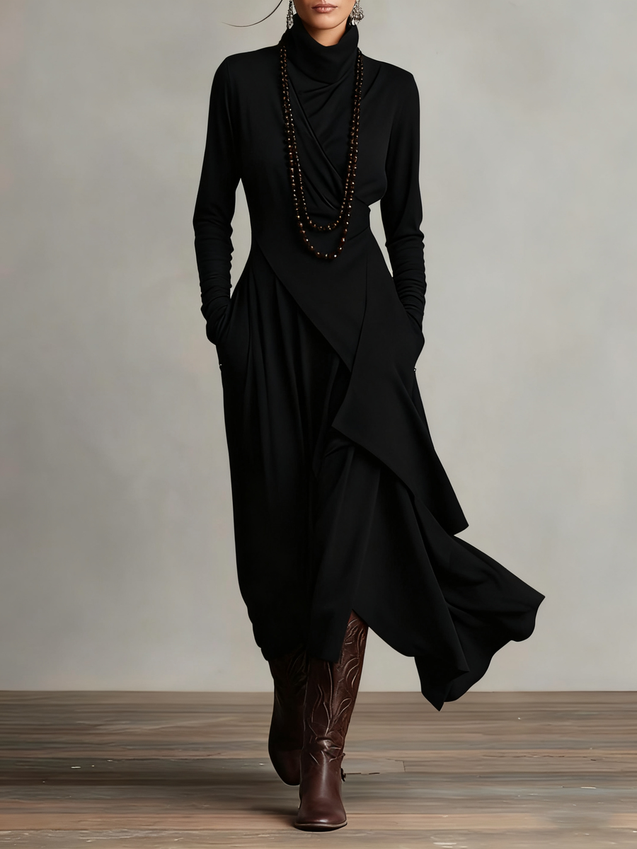 Patrizia – Asymmetric Tunic Maxi Dress