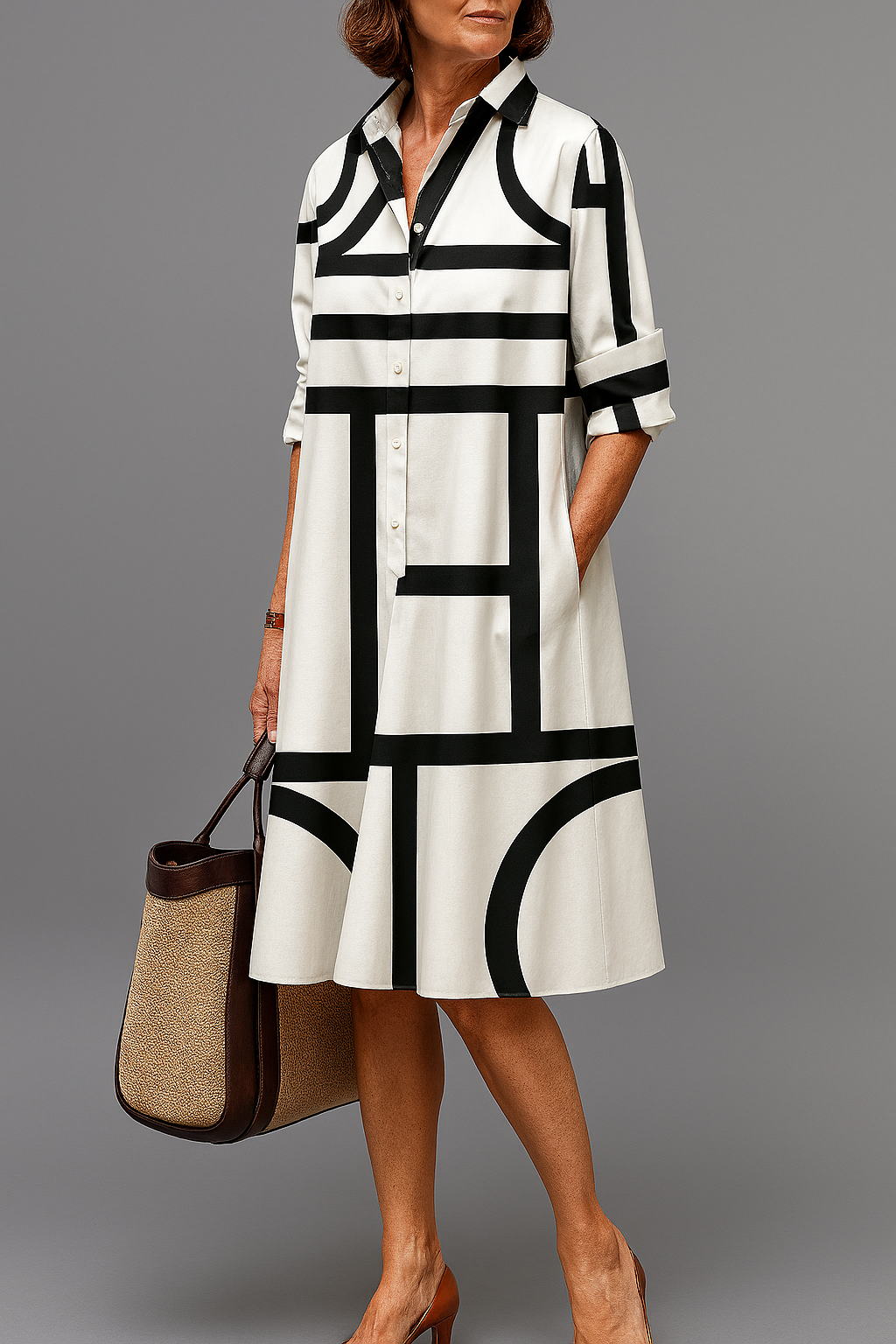 Ellie™ | Chic Midi Dress