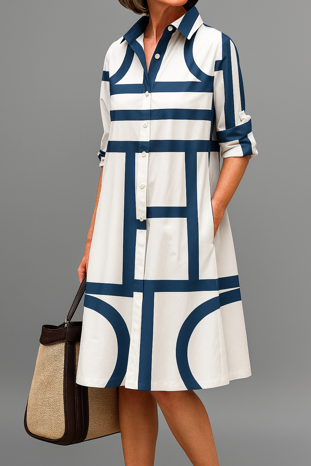 Siena | Elegant Midi Dress