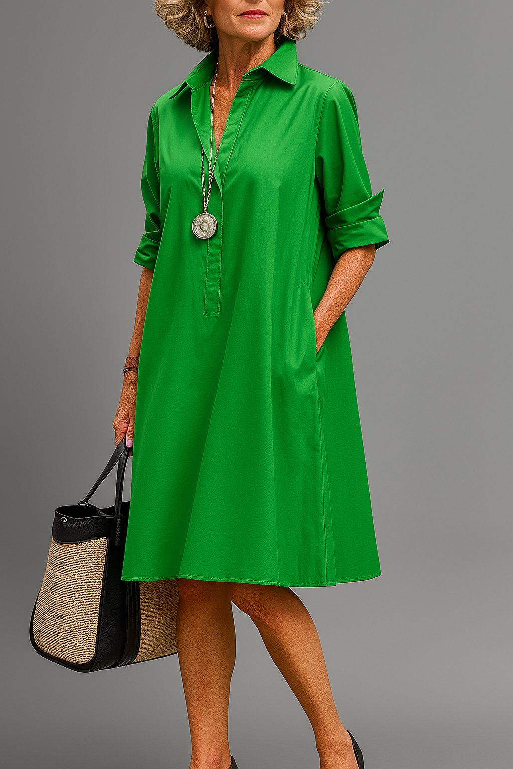 Riley™ | Elegant Midi Dress