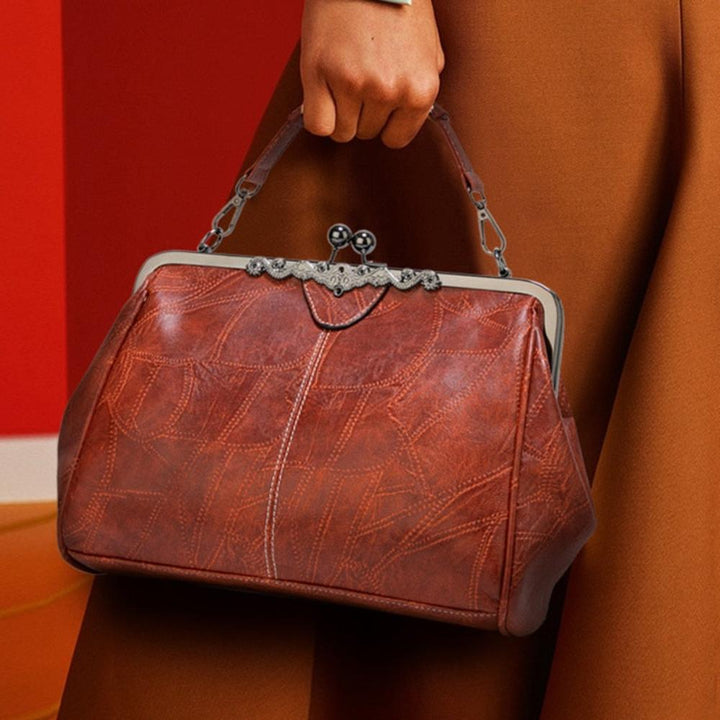 Terra – Vintage kiss-lock handbag
