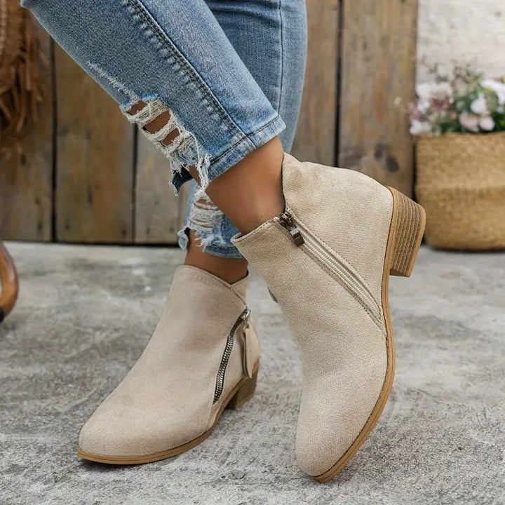 Emma & Lilly| Trendy SUEDE Boots