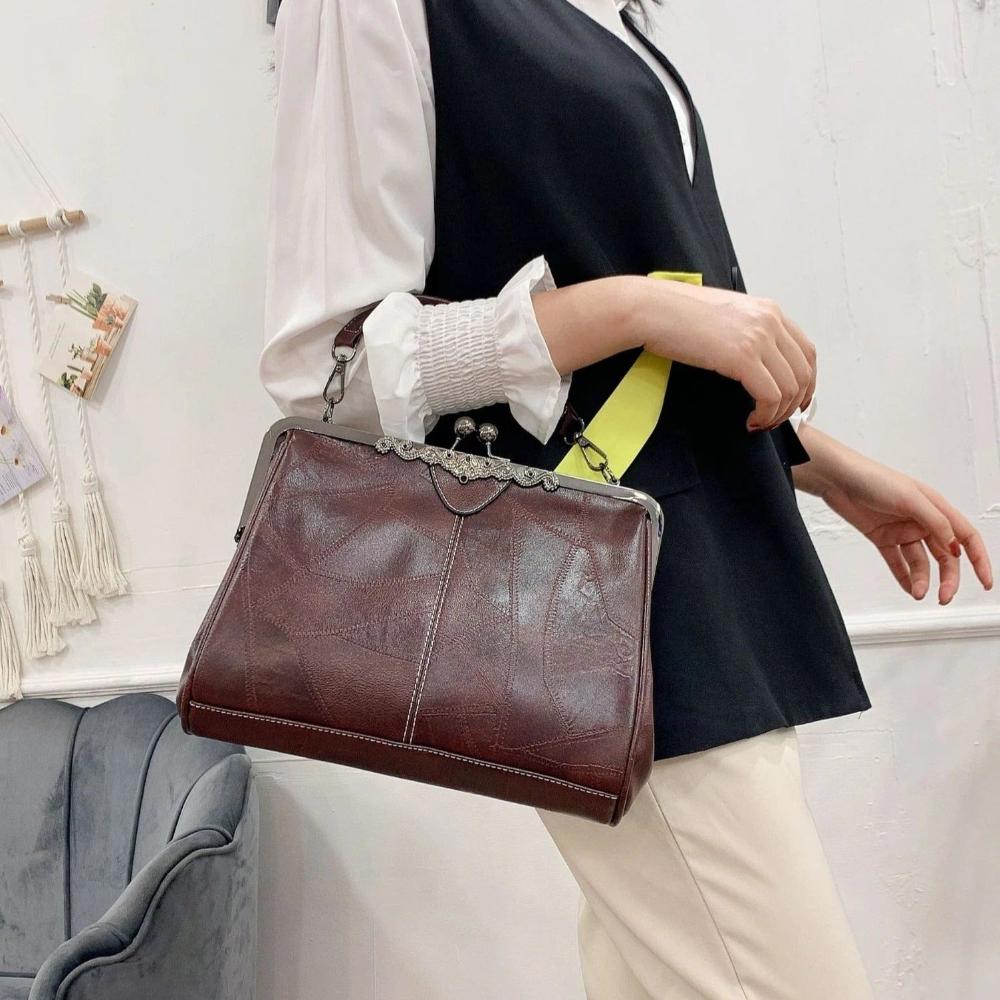 Terra – Vintage kiss-lock handbag