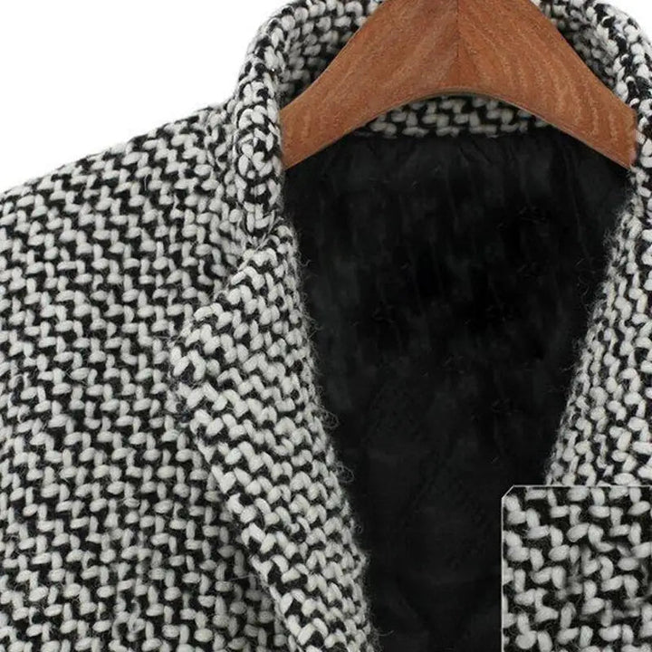 Yelana – Warm Long Coat With Single Button