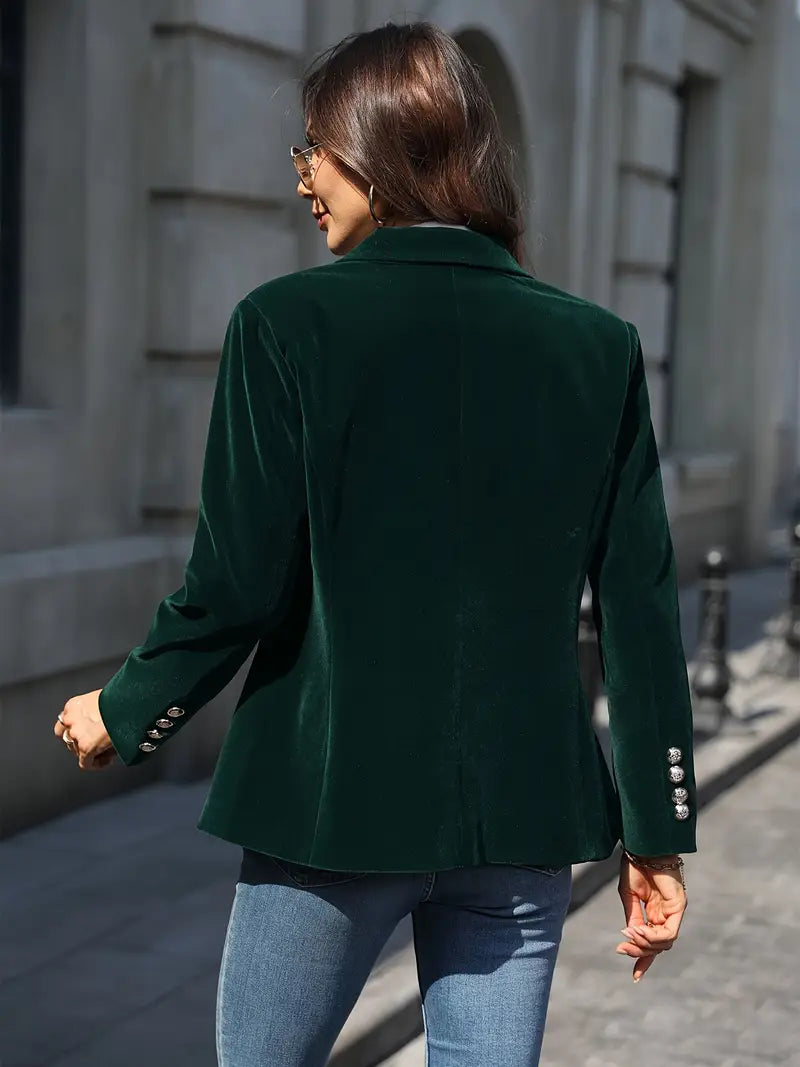 JULISSA | Elegant Velour Jacket