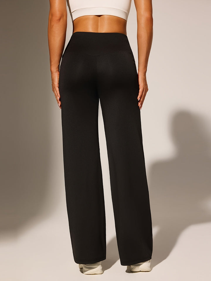 Lorai | High Waist Black Trousers