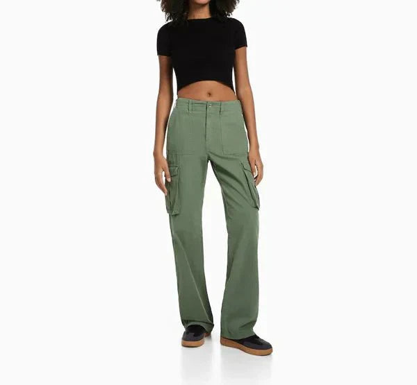 Luvre-Dublin| Straight Cargo Trousers