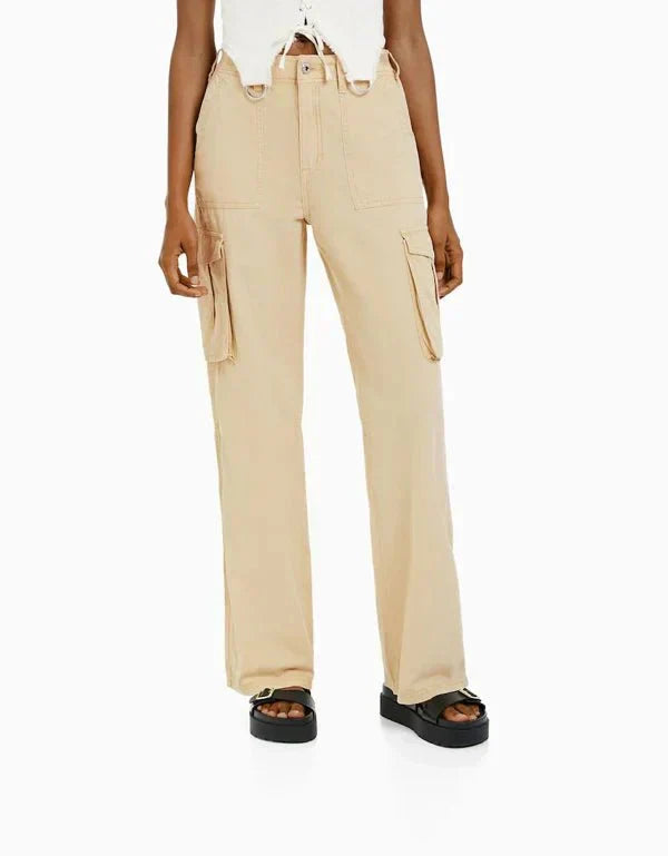 Luvre-Dublin| Straight Cargo Trousers