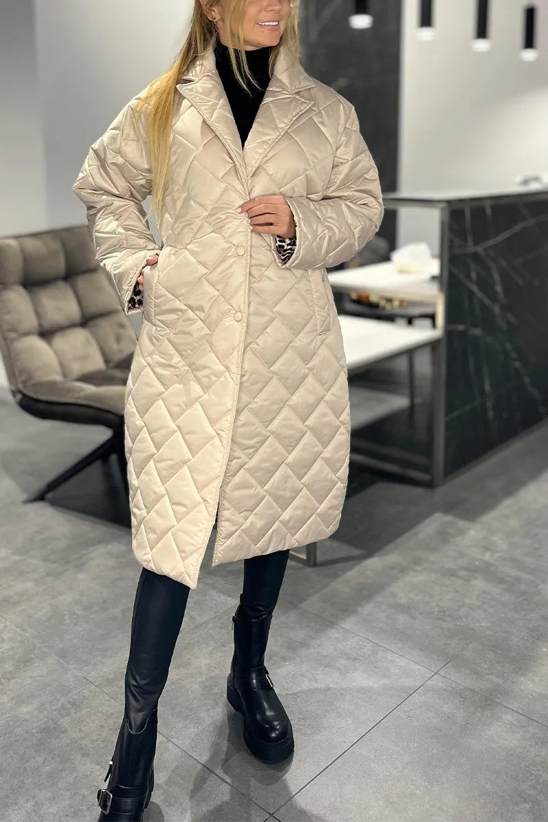 Fíor | Quilted Mid Coat